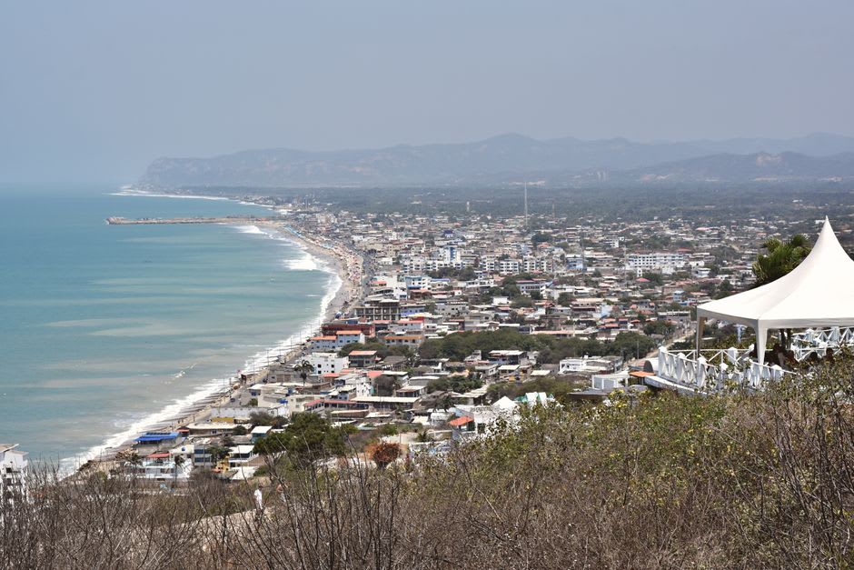 The quieter, undeveloped coastline near Punta Pelado just south of the main Playas beachfront
