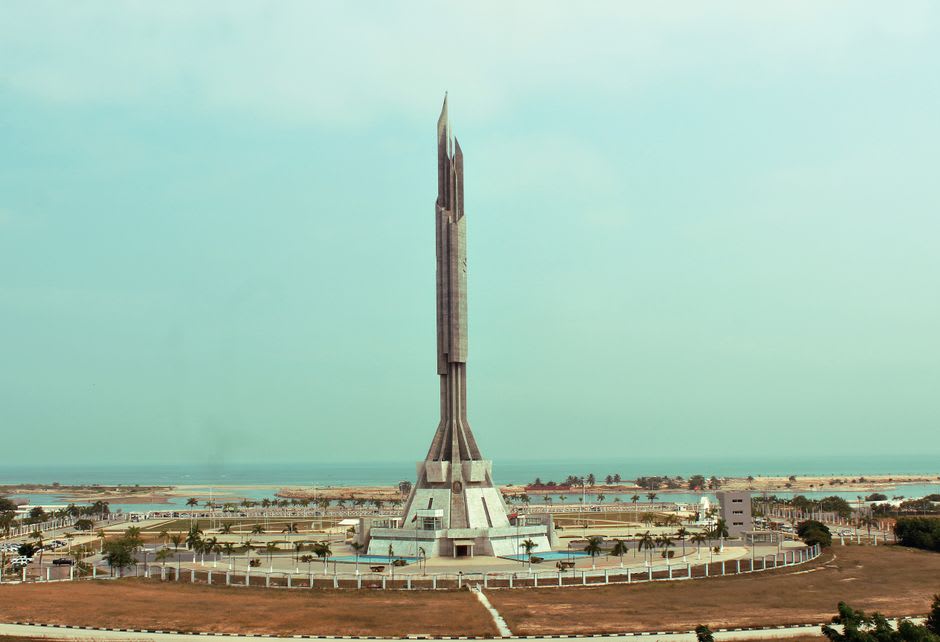 Monumento que conmemora el desembarco de 1822 en la Isla Providence