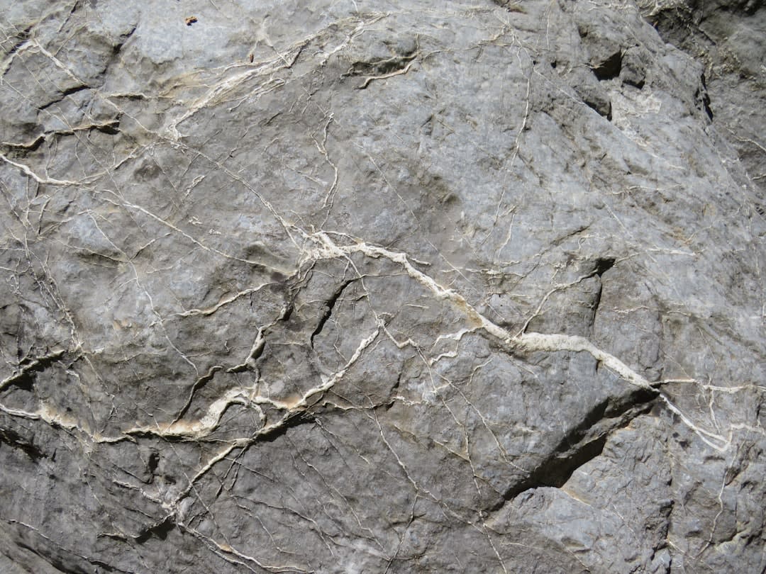 Close-up of weathered globigerina limestone megaliths at Ħaġar Qim