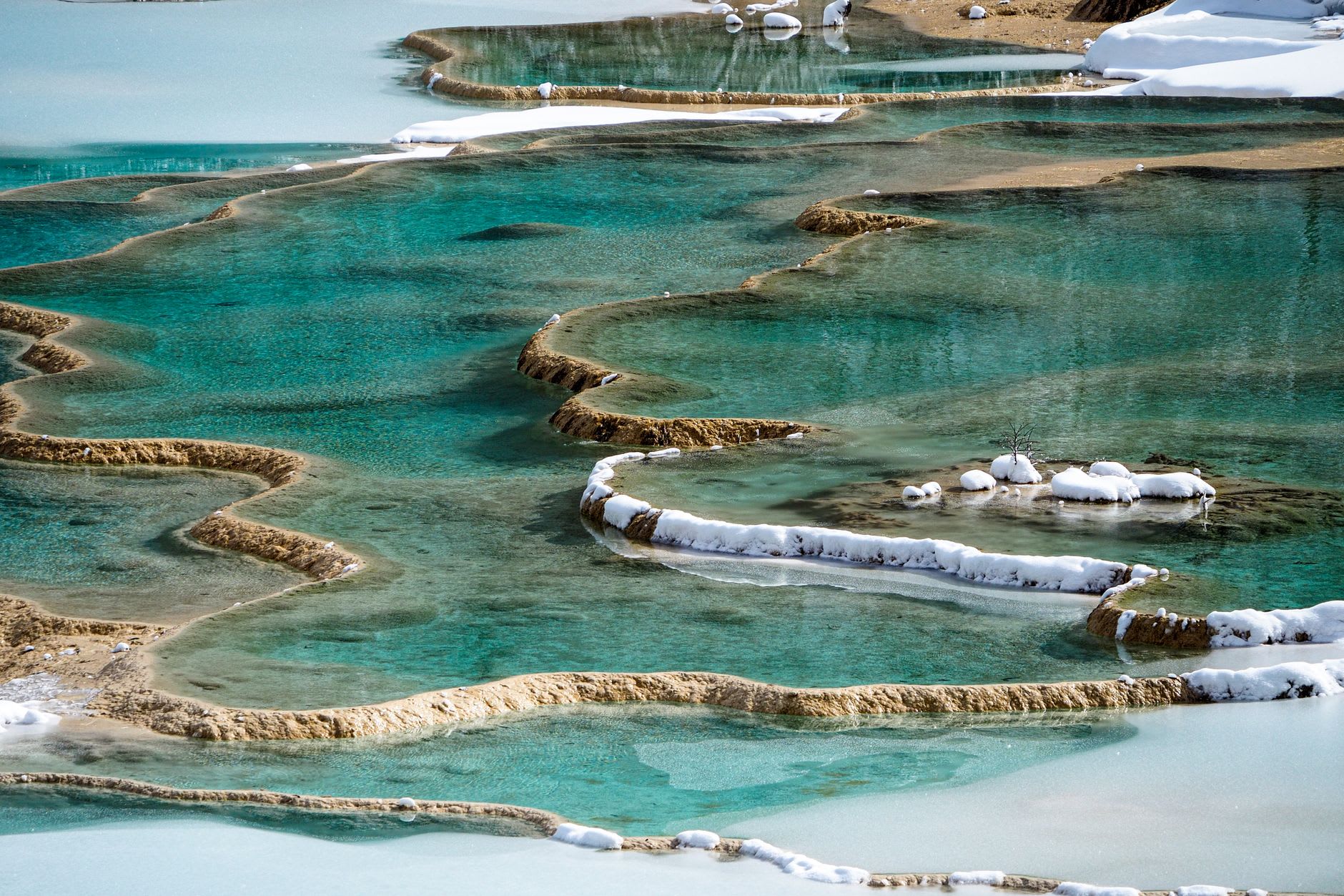 The Poza Azul at Cuatro Ciénegas, the turquoise mineral-rich pool in the Chihuahuan Desert, the clear water showing the sandy bottom and endemic aquatic life, the desert scrub and mountains surrounding the oasis valley