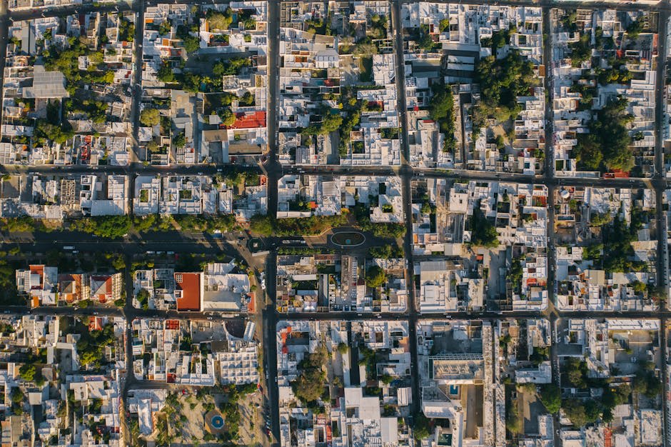 Bustling Mexico City street scene with colonial architecture