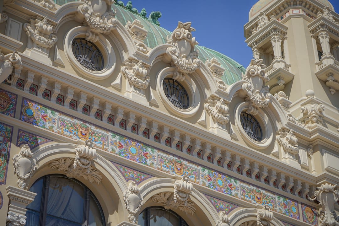 Deauville's Belle Époque casino facade with the Channel light fading behind it