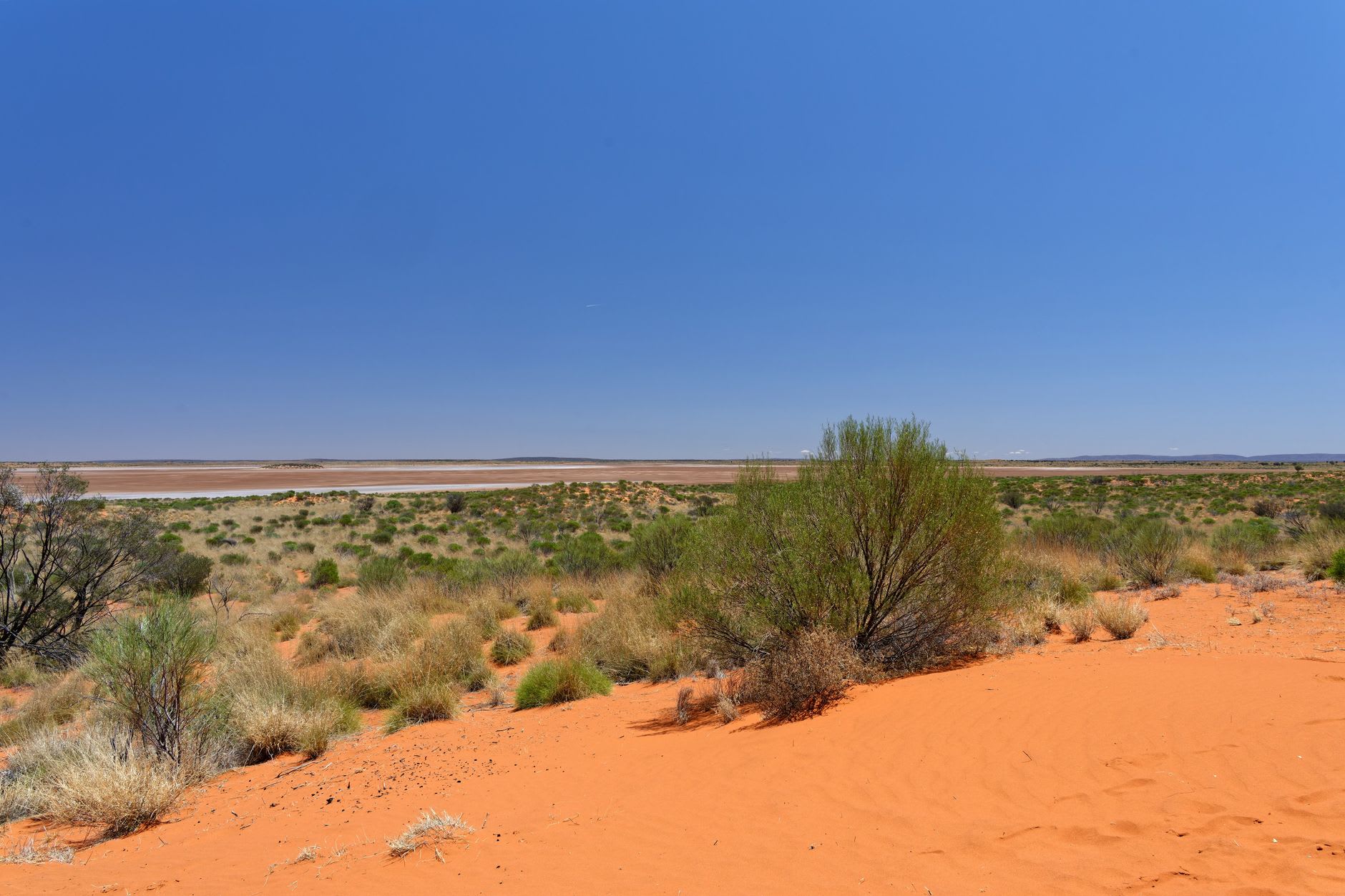 The Valley of the Winds walk inside Kata Tjuta, red conglomerate domes pressing close on both sides, a narrow walking track threading between them