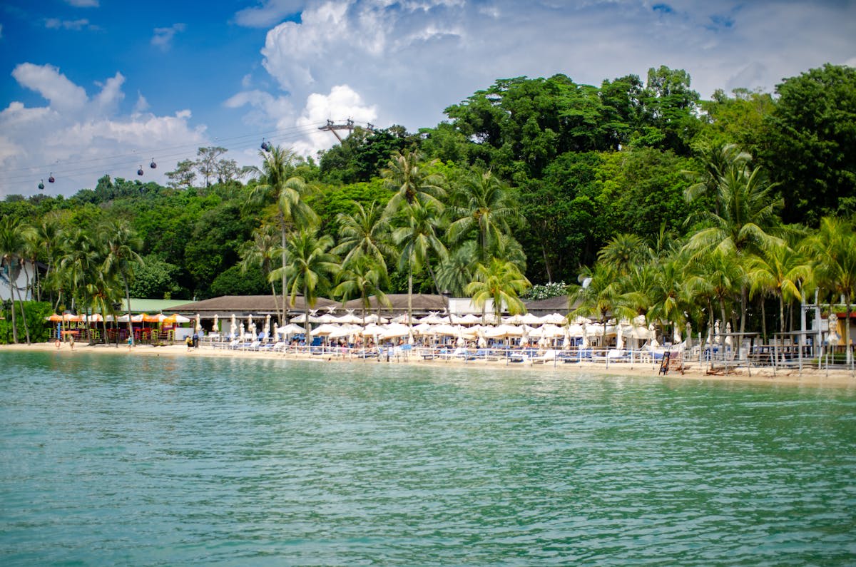 The colourful Peranakan shophouses and quiet streets of Katong near East Coast
