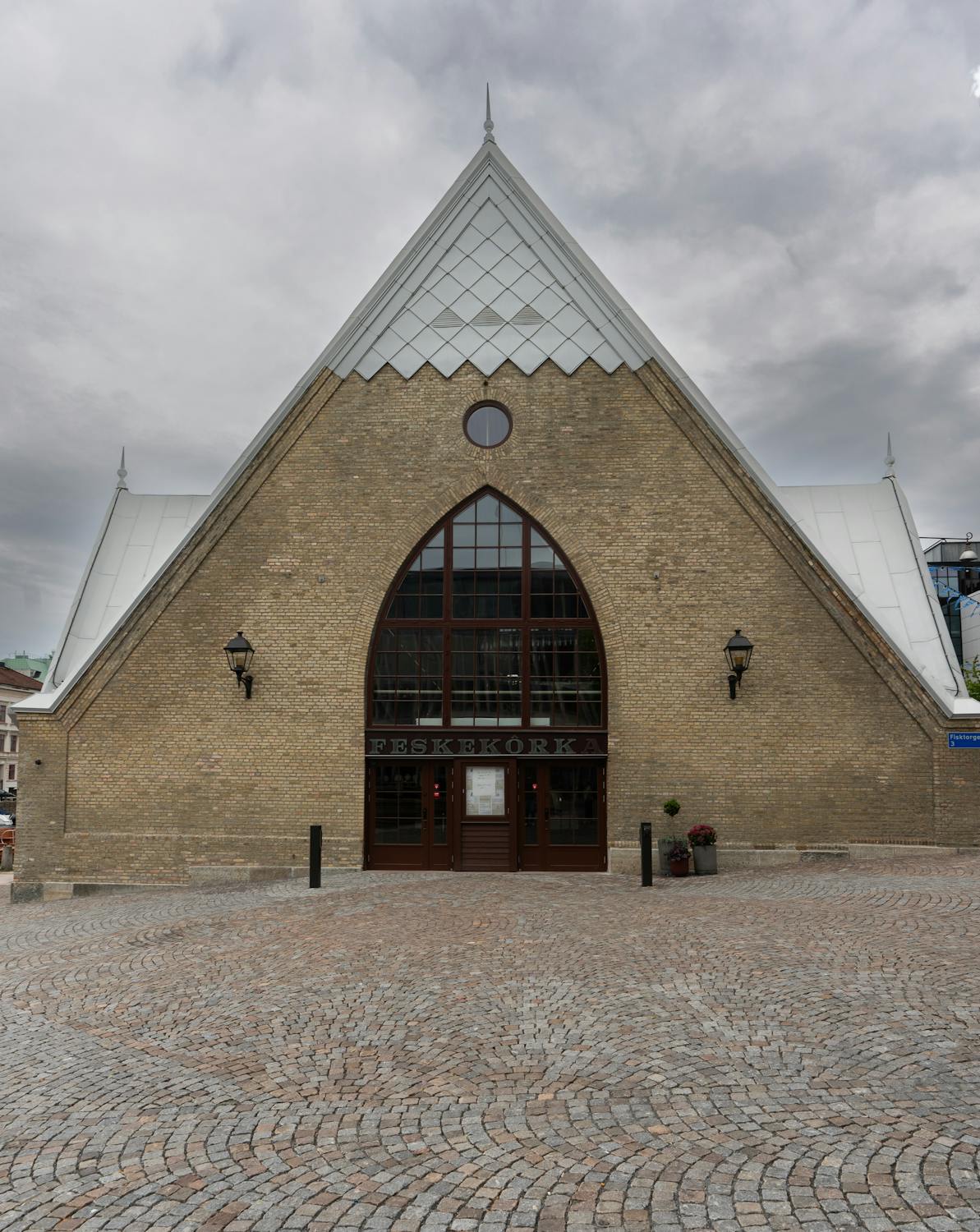 The Feskekorka fish church market in Gothenburg