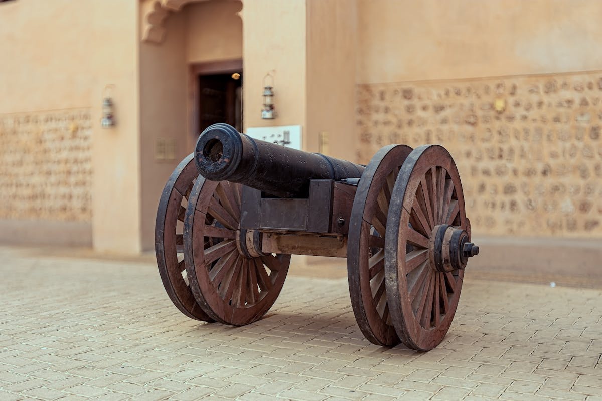 Heritage buildings and art galleries in the Heart of Sharjah district