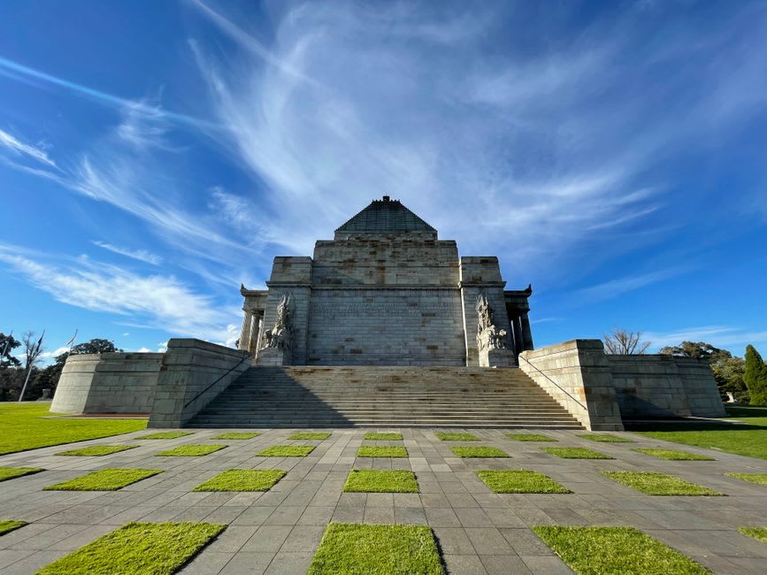 The fifty-six granite steps leading up to the Lincoln Birthplace Memorial building near Hodgenville, Kentucky