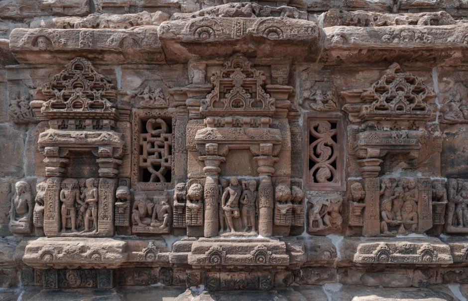 The reconstructed Somnath Temple in Chalukya-style architecture facing the Arabian Sea