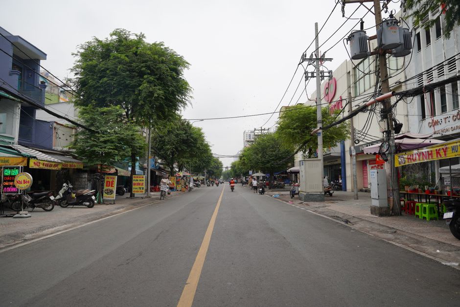 Una calle residencial tranquila en el centro de Sano, lejos tanto de las tiendas de ramen como del centro comercial de outlets