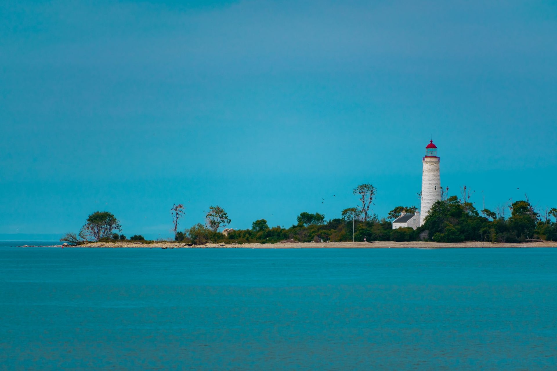 Jungfrun, the Maiden's Ruin, a tall limestone raukar pillar rising dramatically from the Baltic at Lickershamn