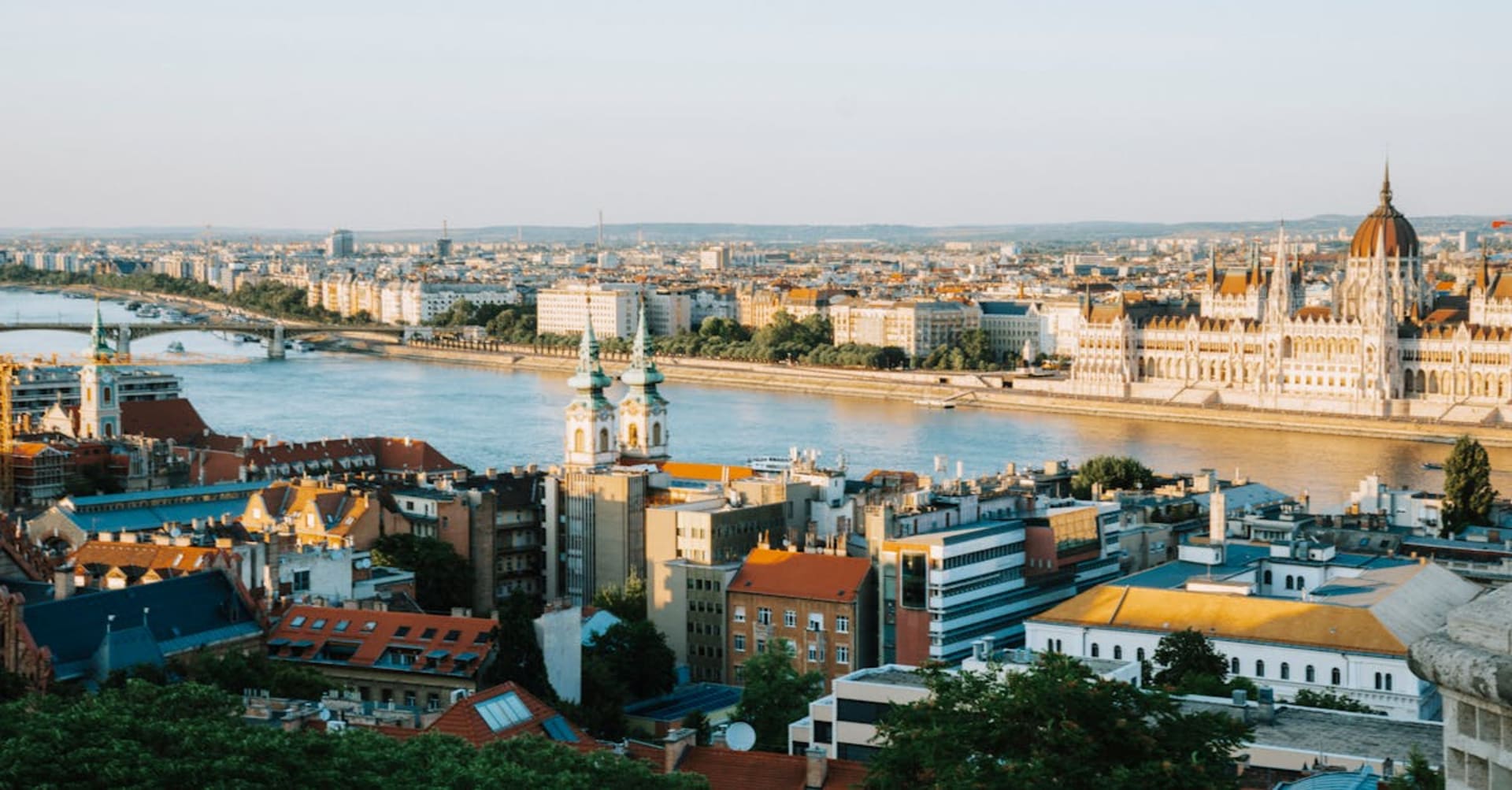 Golden vineyards on volcanic hillsides above the Tokaj wine region in autumn