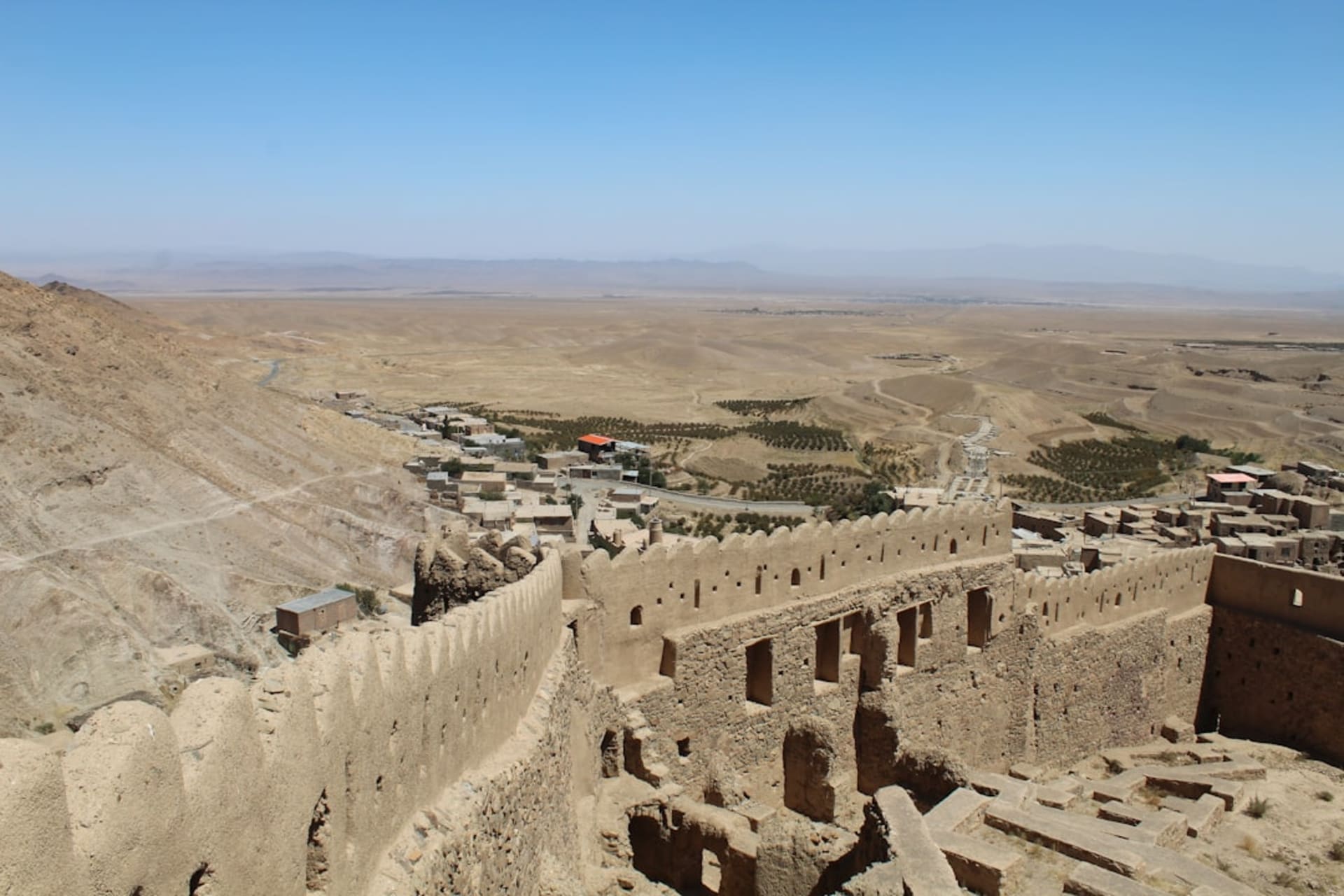 Narrow canyon walls of Chahkooh Canyon on Qeshm Island carved smooth by centuries of flash floods