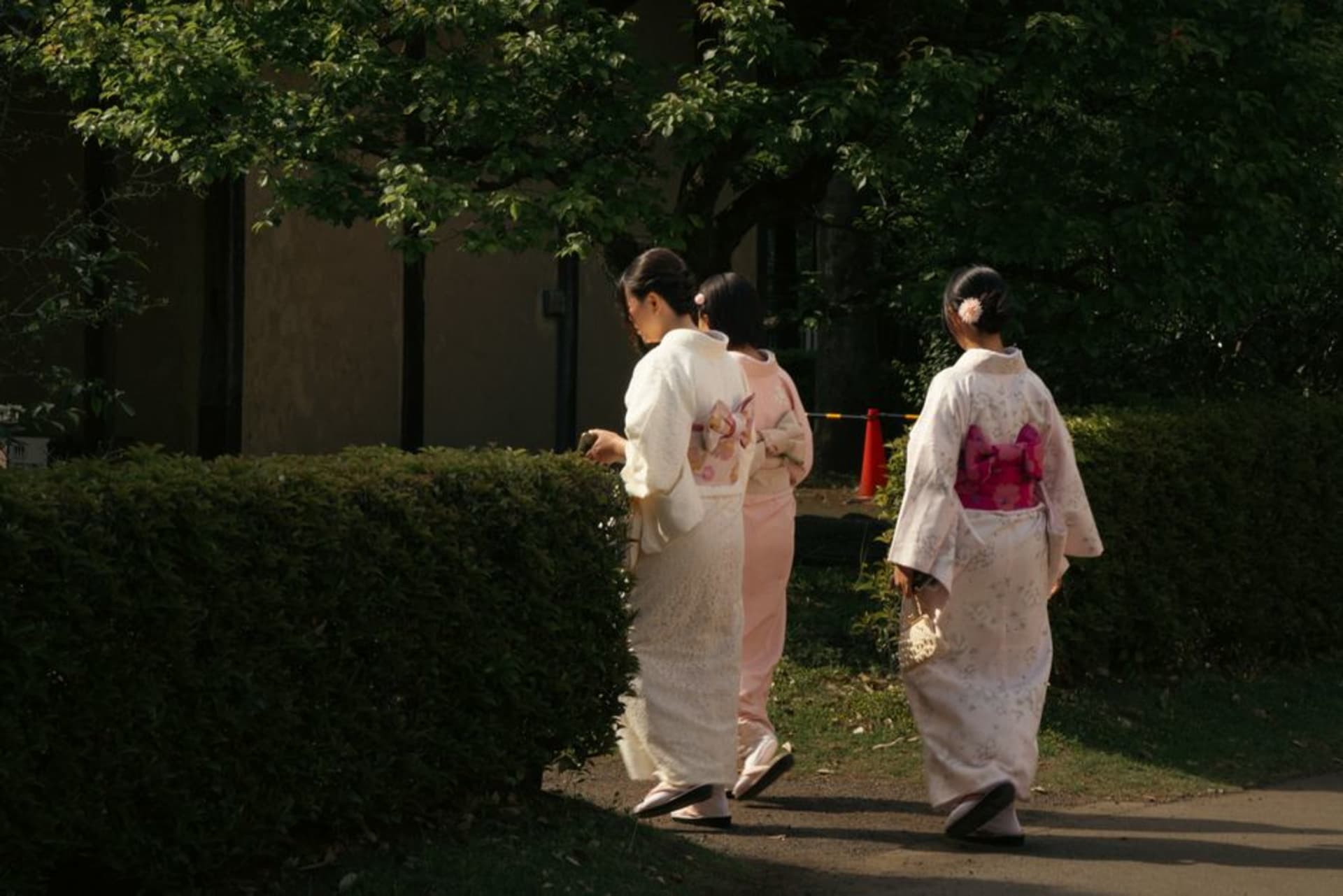 The preserved Edo-era udatsu merchant street of Wakimachi in Mima