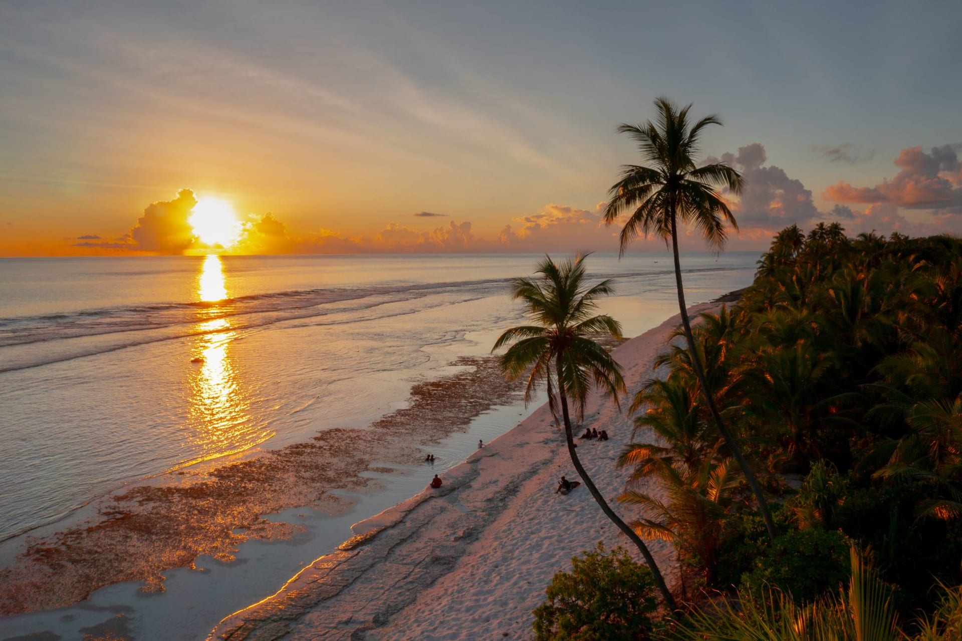 Vue aérienne de Malé, la capitale insulaire très dense des Maldives, entourée par les eaux turquoise de l'océan Indien