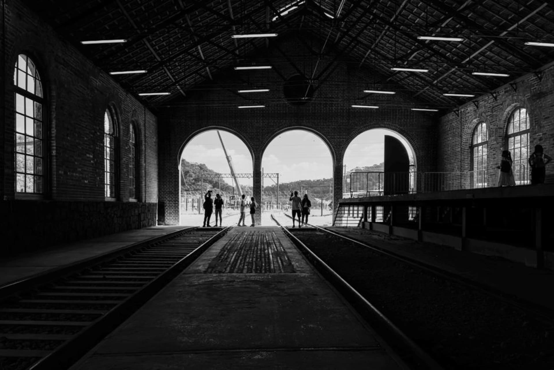 The restored Katy Depot railroad station in downtown Sedalia, Missouri