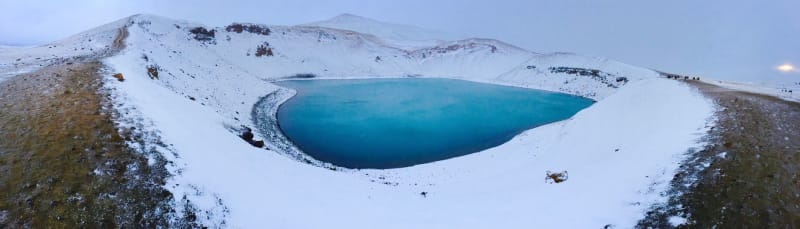 Lago del Cráter Meke