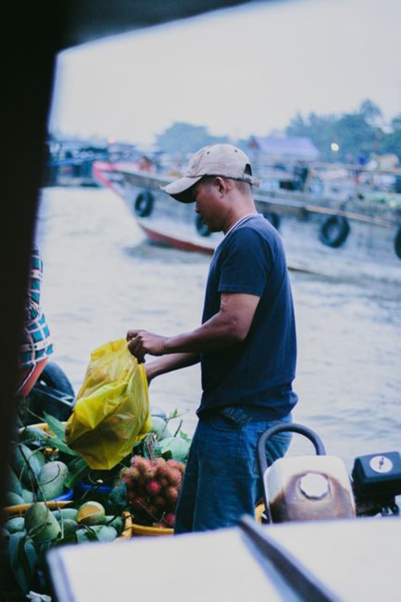 Marché flottant de Cai Be