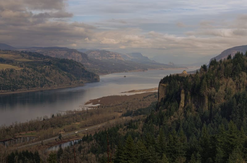 Garganta del Río Columbia