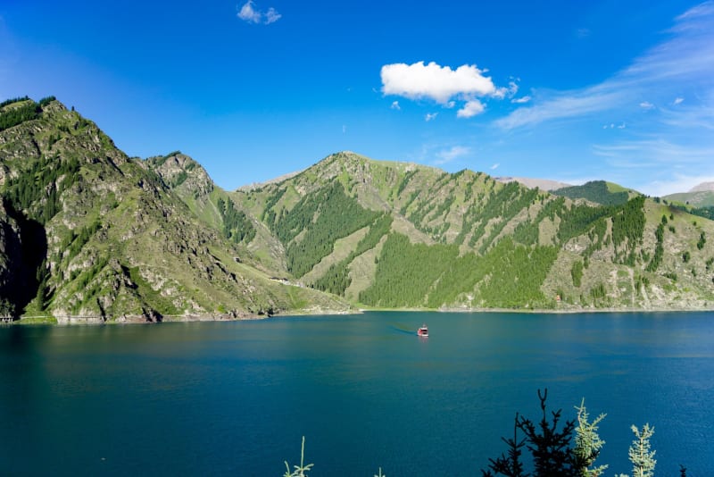 Heavenly Lake of Tianshan