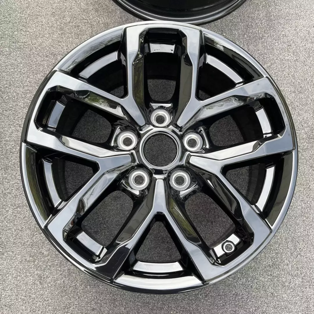 2022–2024 Jeep Gladiator / Wrangler OEM 17-Inch Gloss Black Wheel 9301