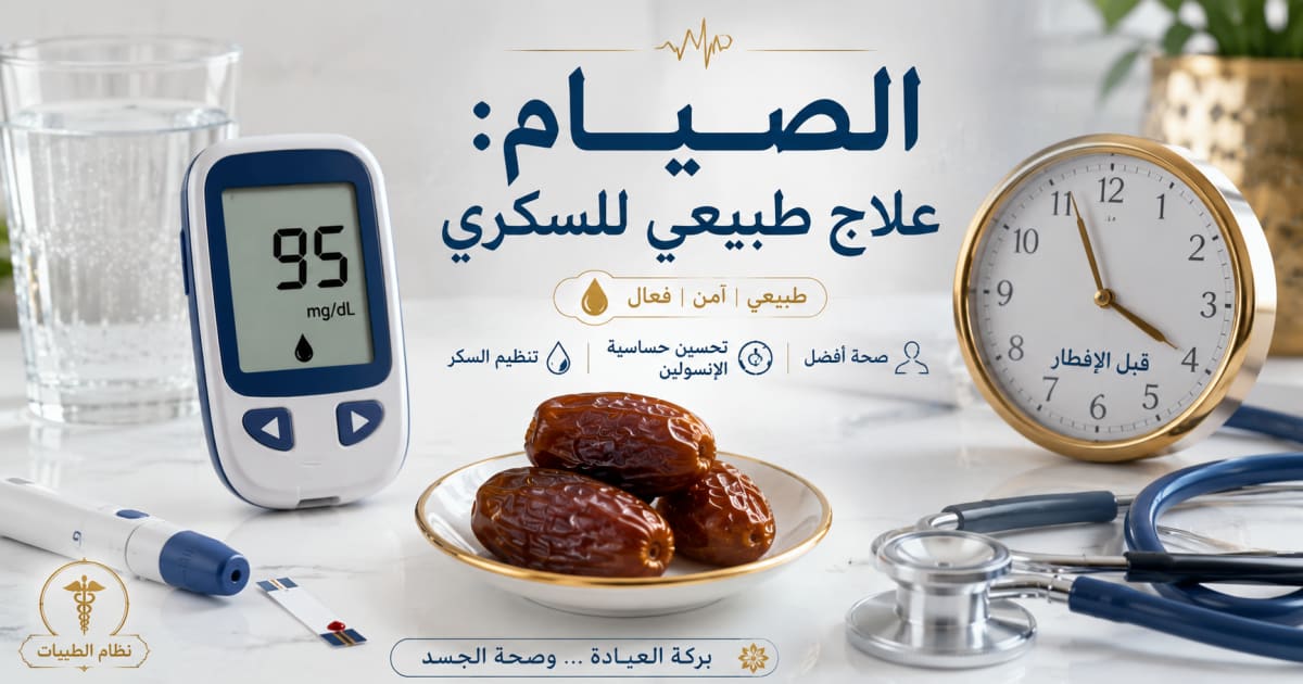 الصيام والسكري: علاج طبيعي وتجارب شفاء حقيقية | نظام الطيبات