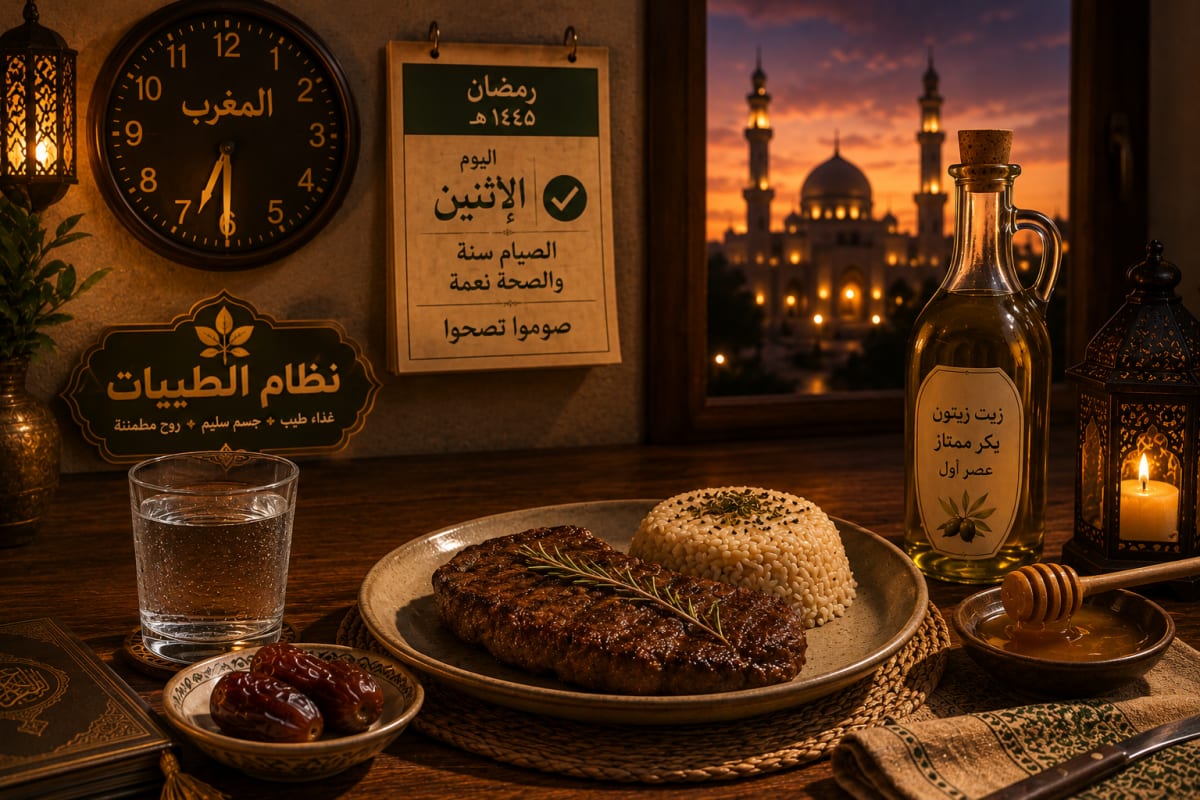 طاولة إفطار مثالية لمرضى السكر - وجبة متوازنة من نظام الطيبات