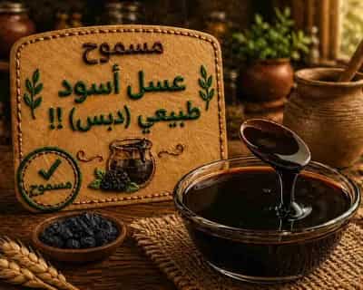 عسل أسود طبيعي (دبس)
