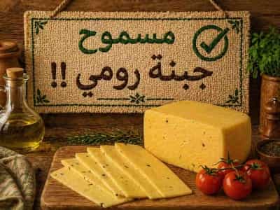جبنة رومي نوع نظيف ومضمون