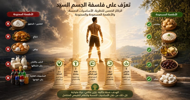 فلسفة الجسم السيد في نظام الطيبات