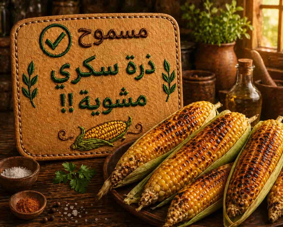 ذرة مشوية