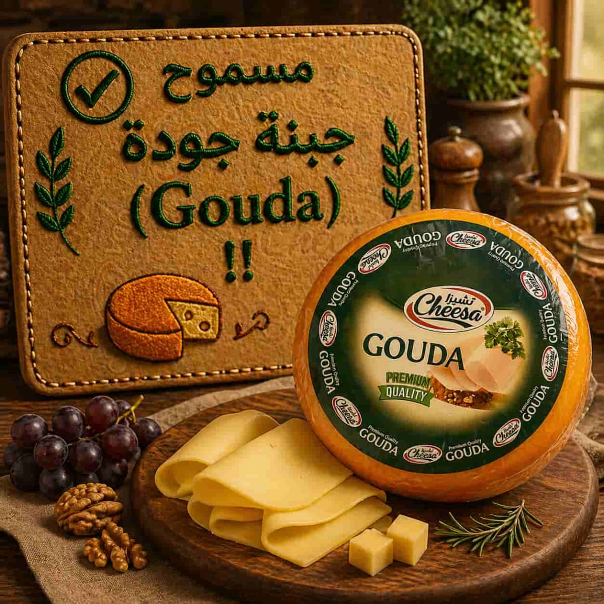 جبنة جودة (Gouda)