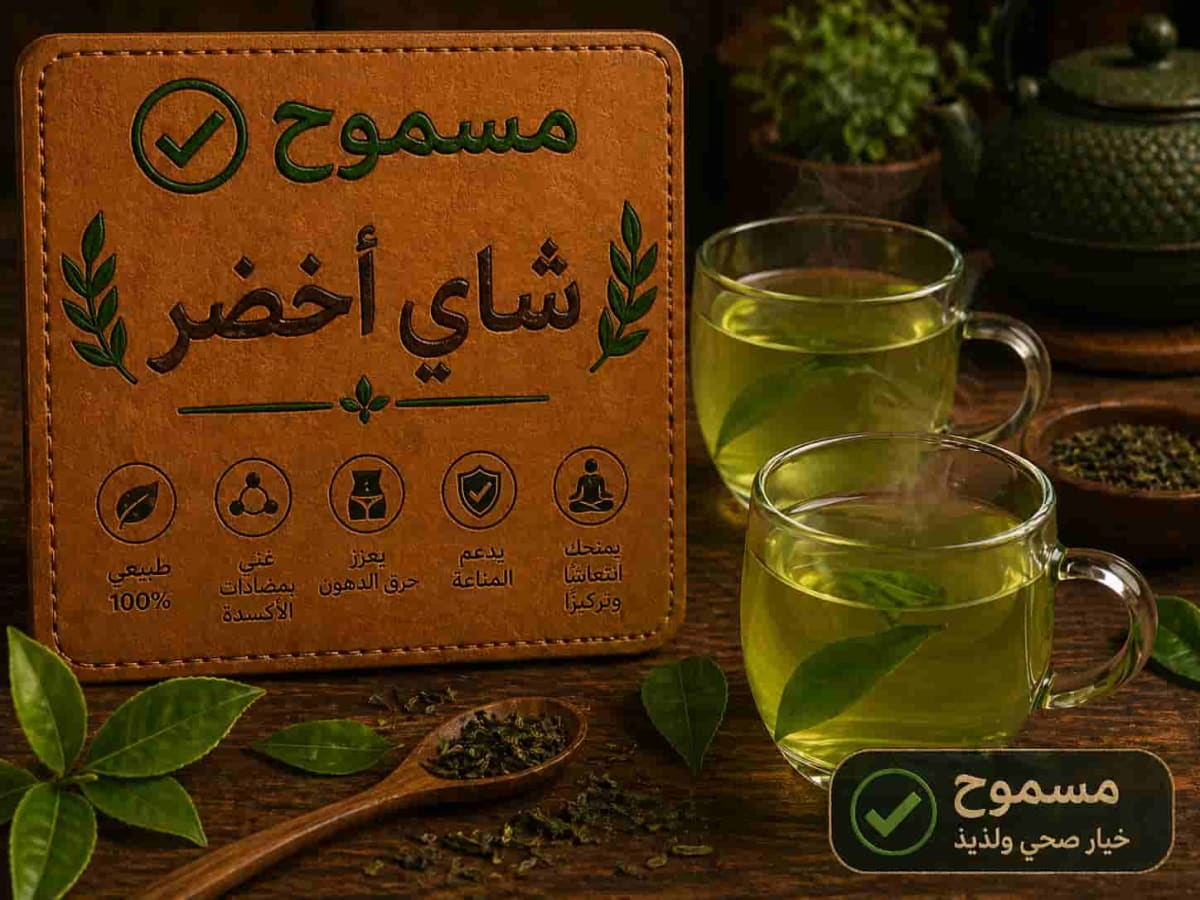 شاي أخضر