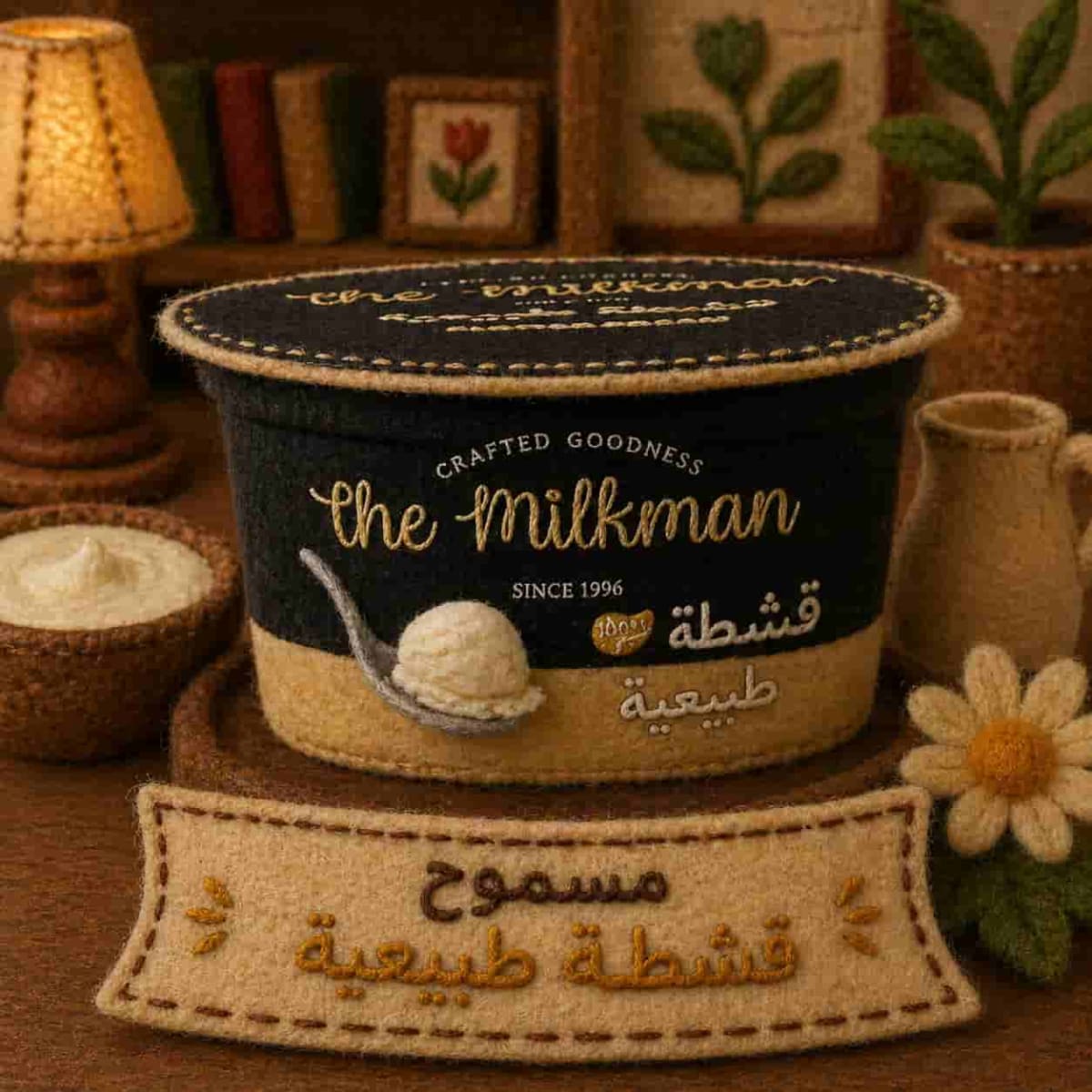 قشطة وزبدة طبيعية