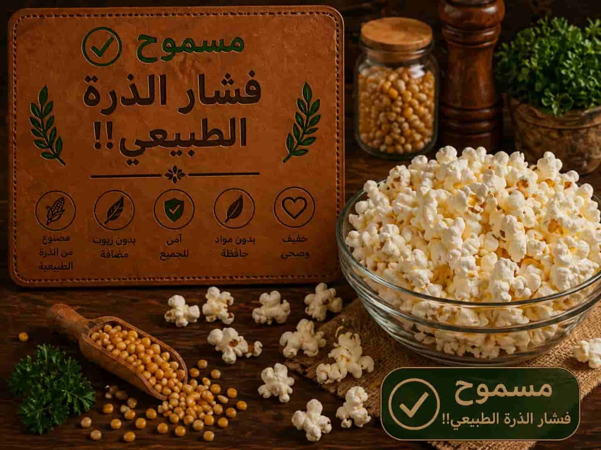 فشار الذرة الطبيعي