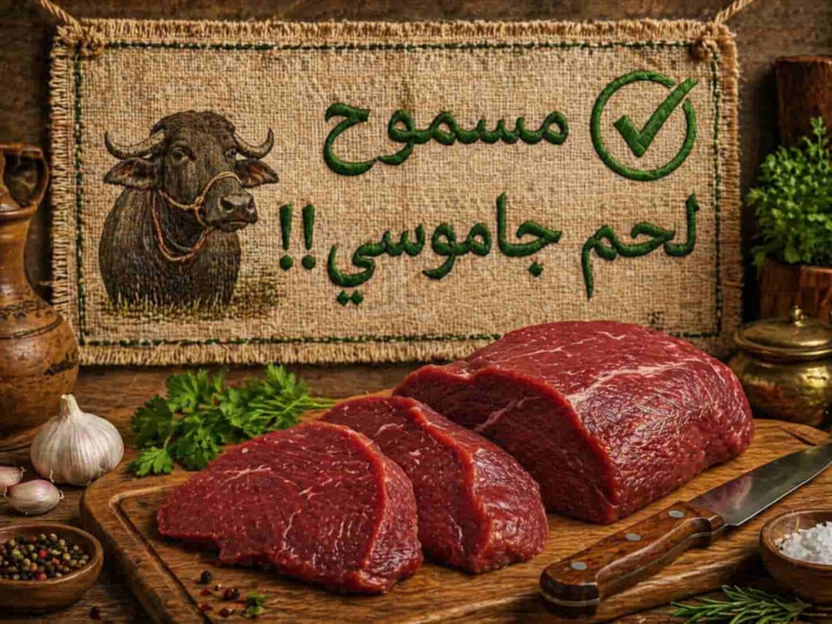 لحم جاموسي