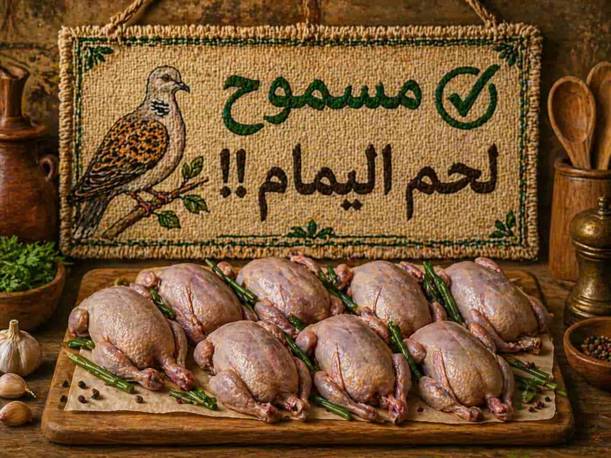 لحم اليمام / يمام