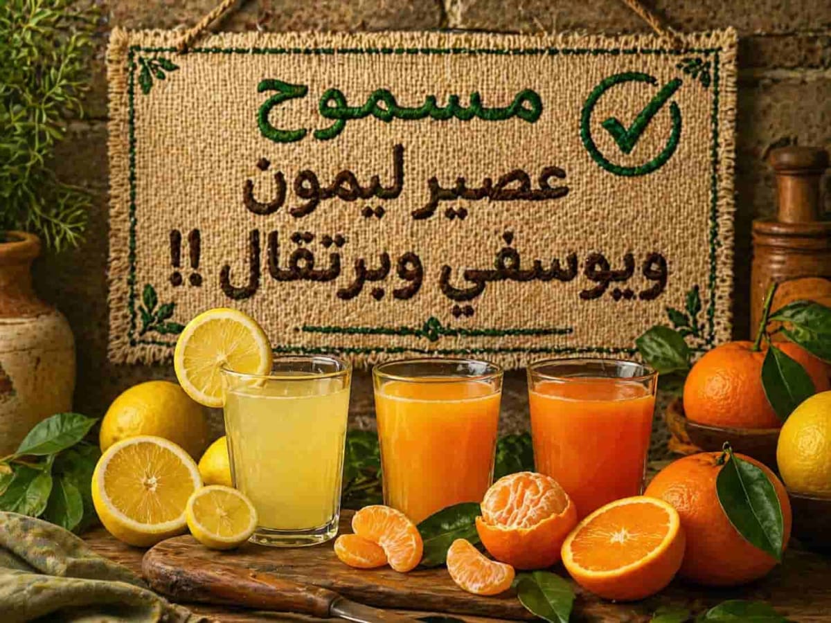 برتقال ليمون يوسفي (عصير)