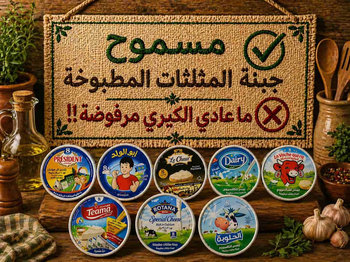 جبن مثلثات