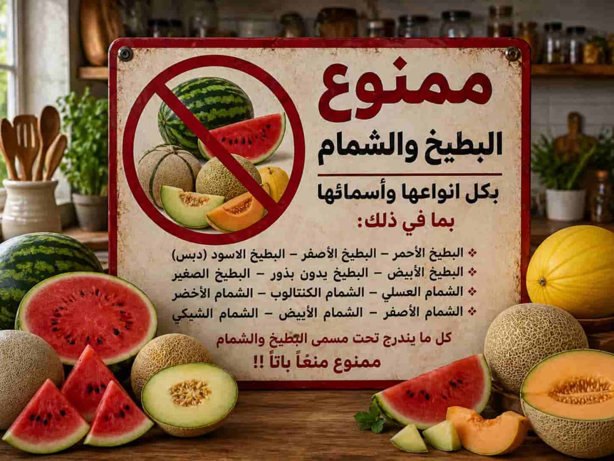 بطيخ / شمام