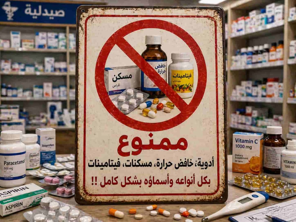 أدوية / خافض حرارة / مسكنات / فيتامينات - تحت اشراف طبيبك الخاص