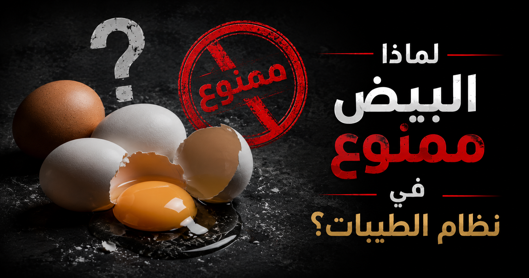 لماذا البيض ممنوع في نظام الطيبات للدكتور ضياء العوضي؟ الأسباب الكاملة