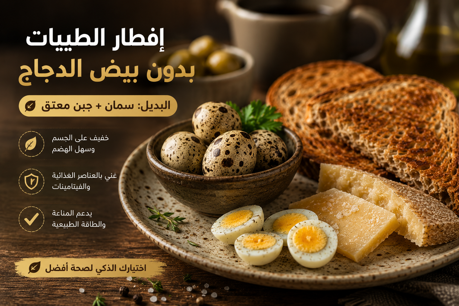 بدائل البيض في إفطار نظام الطيبات