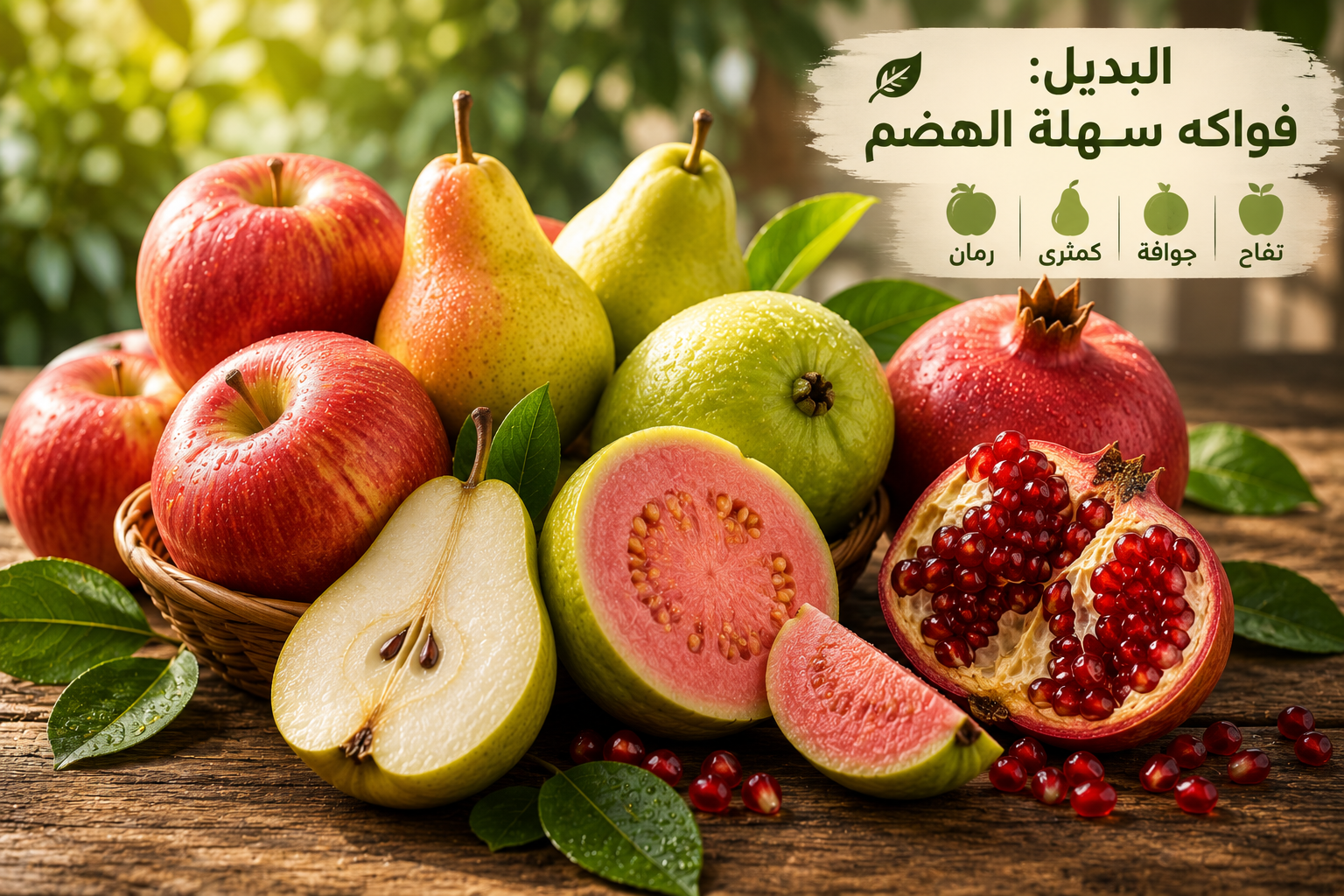 الفواكه المسموحة في نظام الطيبات