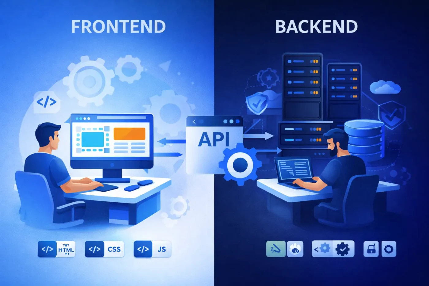 Frontend vs Backend Development: A Complete Guide for Business Owners ...