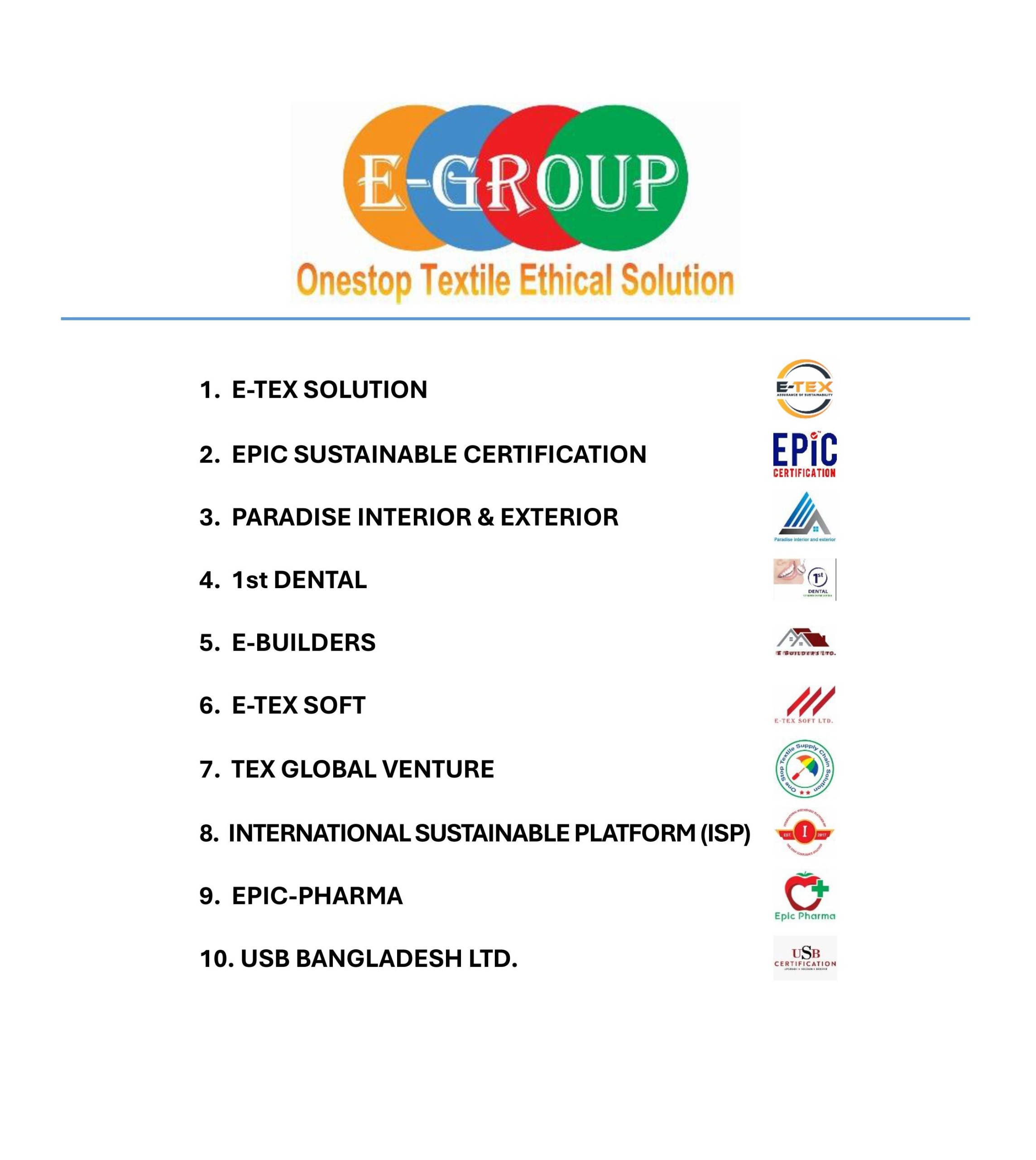 E-GROUP Sister Concerns