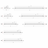 Rigid Industries SR-Series LED Light Bar 40 Spot/Driving 941314
