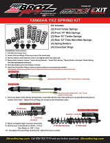 ZBroz Racing Yamaha YXZ1000R Dual Rate Spring Kit K30-YA1006-0