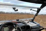 SuperATV Can-am Maverick Scratch Resistant Flip Windshield (FWS-CA-MAV-001-70)
