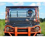 SuperATV Kawasaki Mule Pro Windshield Flip Scratch Resistant FWS-K-MULE-FXT-70