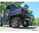 SuperATV Polaris Ranger Rear Extreme Bumper With Side Bed Guards ERB-P-RAN900-002-00